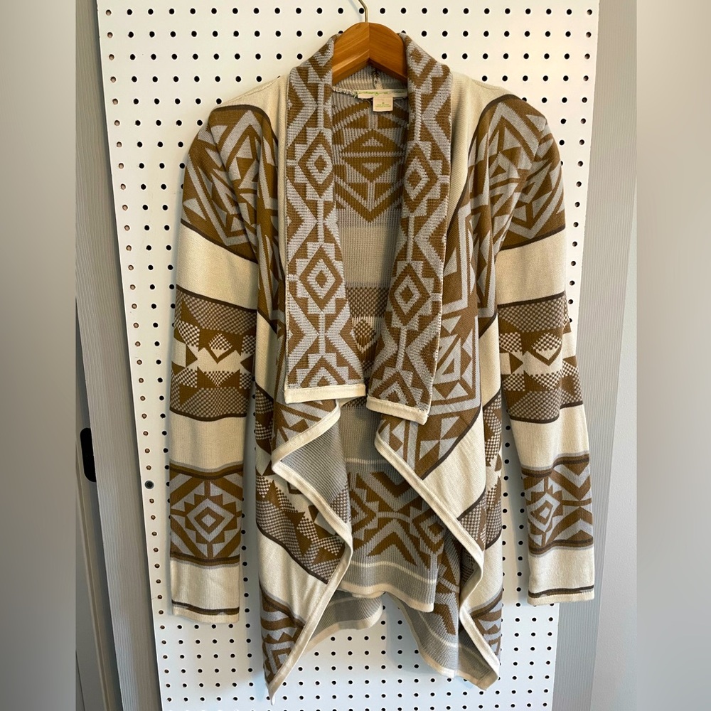 Urban Outfitters, Staring at Stars Aztec Drape Cardigan